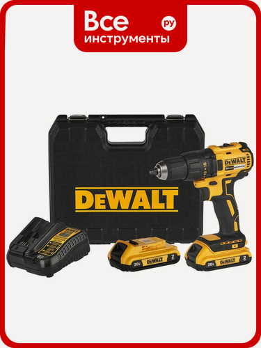 Изображение товара Бесщеточная дрель-шуруповерт Dewalt 18.0 В XR DCD7771D2
