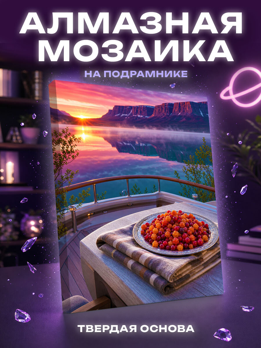 Алмазная мозаика Круизное утро на Ламе