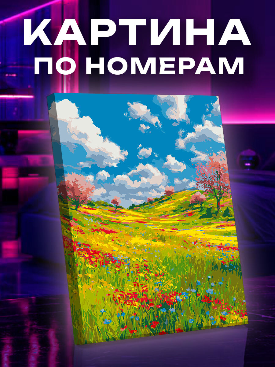 Картина по номерам Летний пейзаж