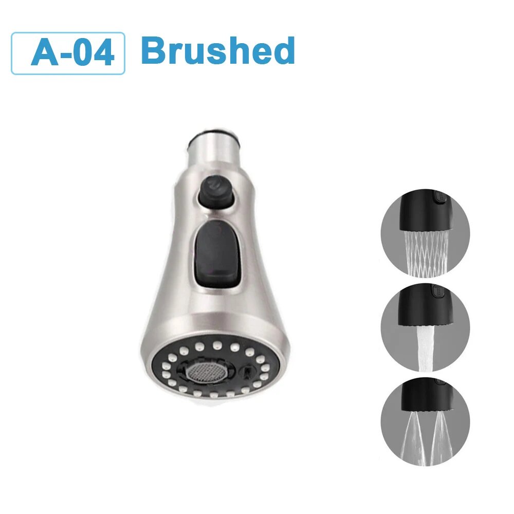 Кухонный распылитель для крана, Цвет: A-04 brushed