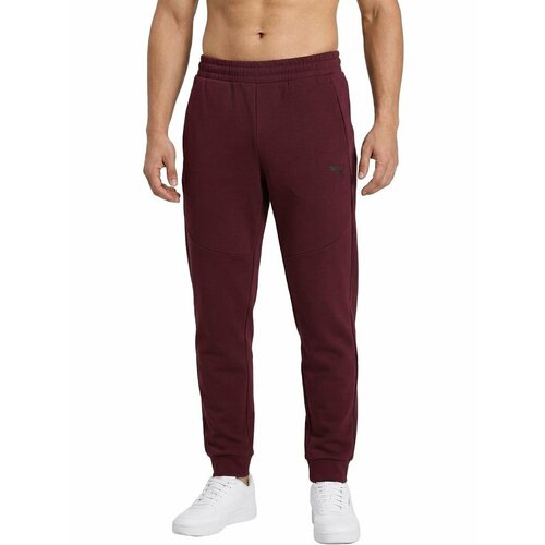 фото Брюки спортивные puma pumatech pants, размер xxl, бордовый