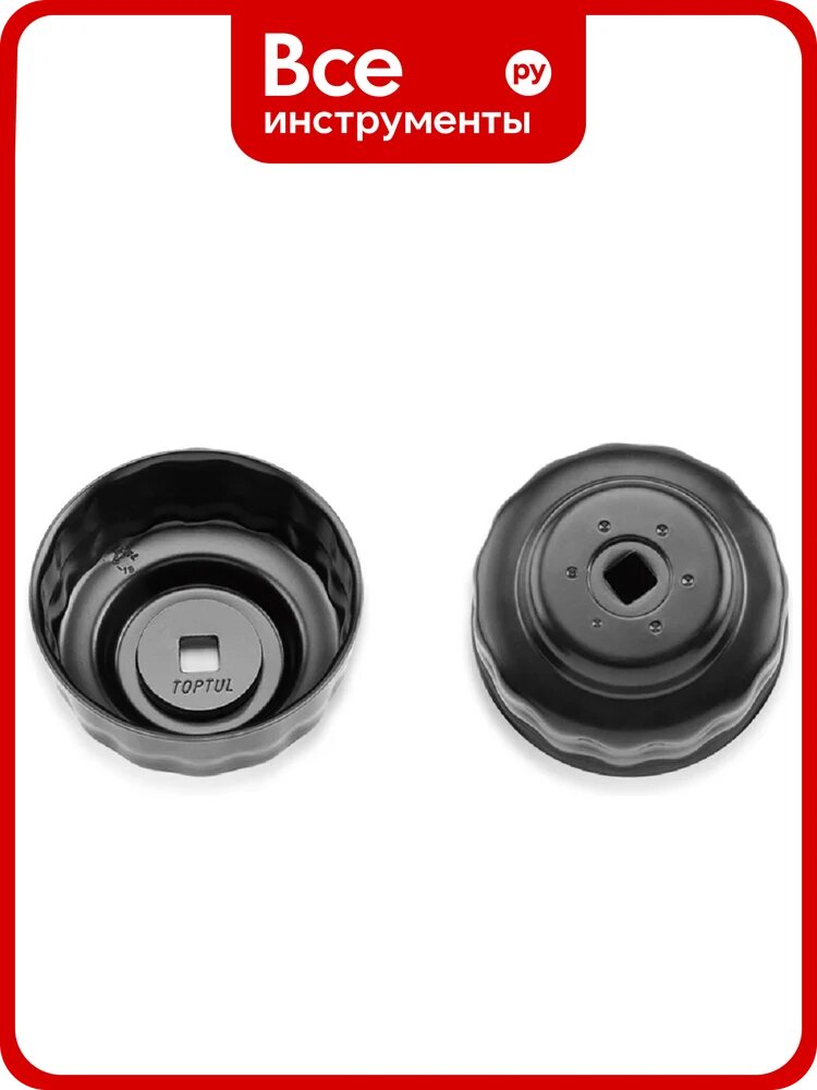 Съемник масляных фильтров TOPTUL 74 мм 15 граней JDAH7415