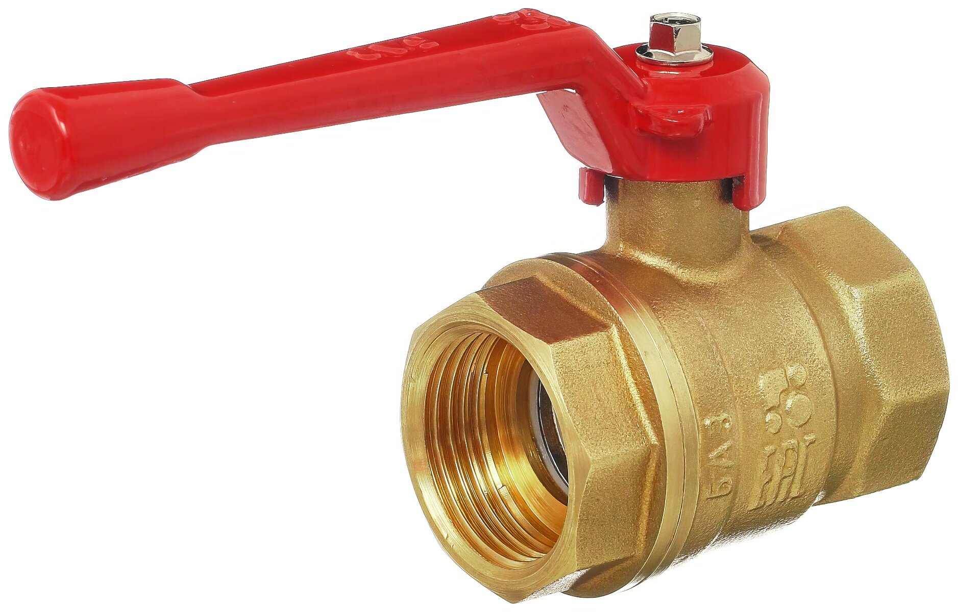 Кран шаровой БАЗ Standart 11Б27п1 'рычаг' 1/2'-1/2' вн.-вн. DN15 PN40