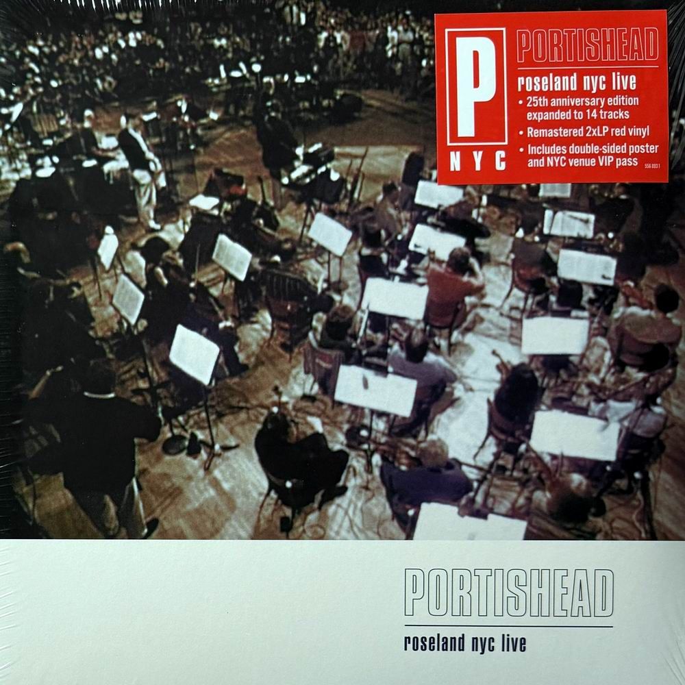 Portishead - Roseland NYC Live (2 LP, Red Vinyl) виниловая пластинка новая