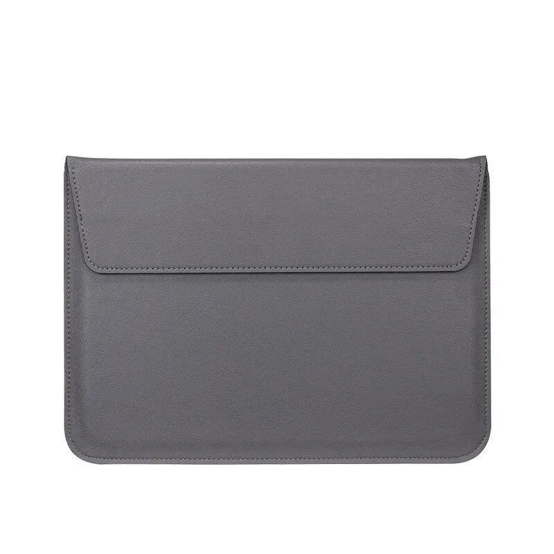 Кожаный чехол для ноутбука 15inch Smooth Grey