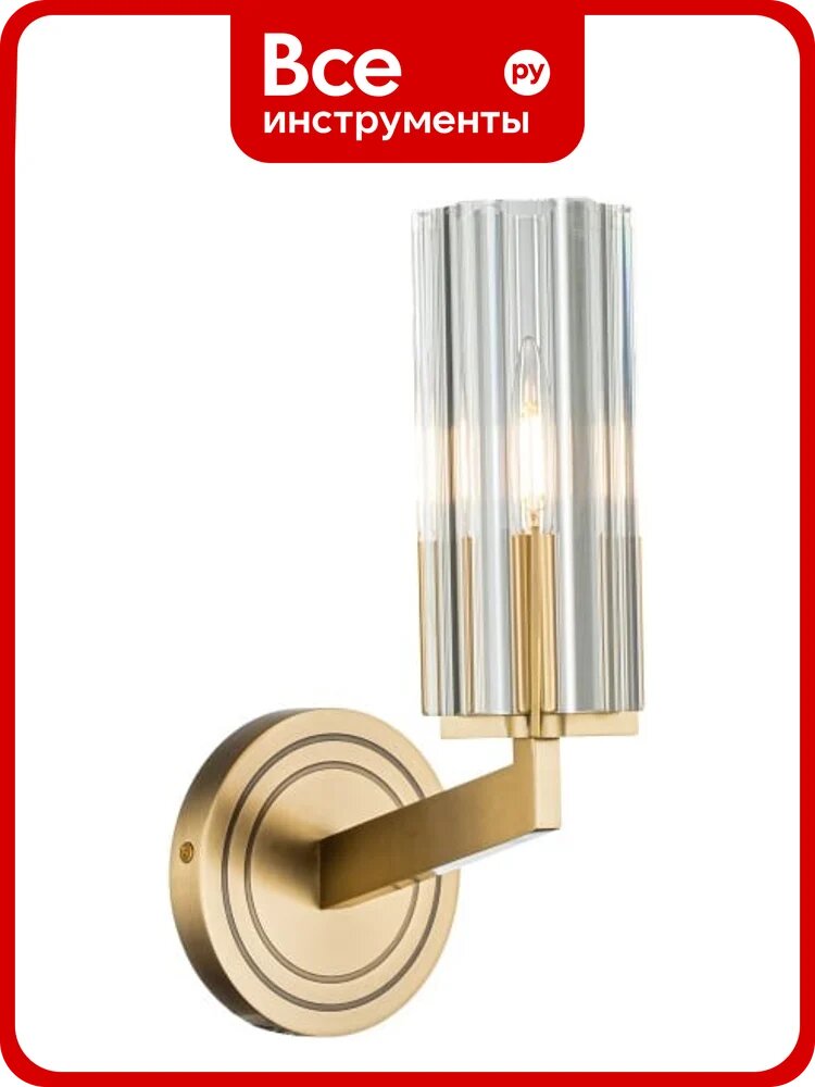 Настенный светильник Belfasteon Malone 6035-1 BR CL