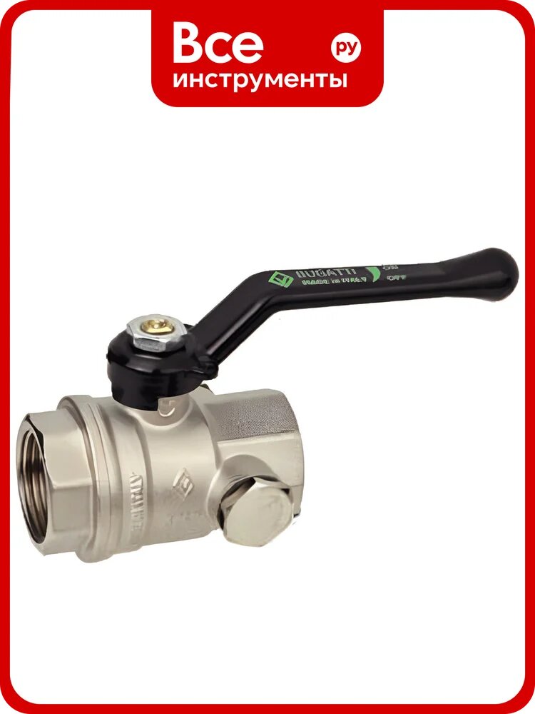 Шаровой кран Bugatti арт.330 PRO G3/4" DN20 PN40 T+185 03300065