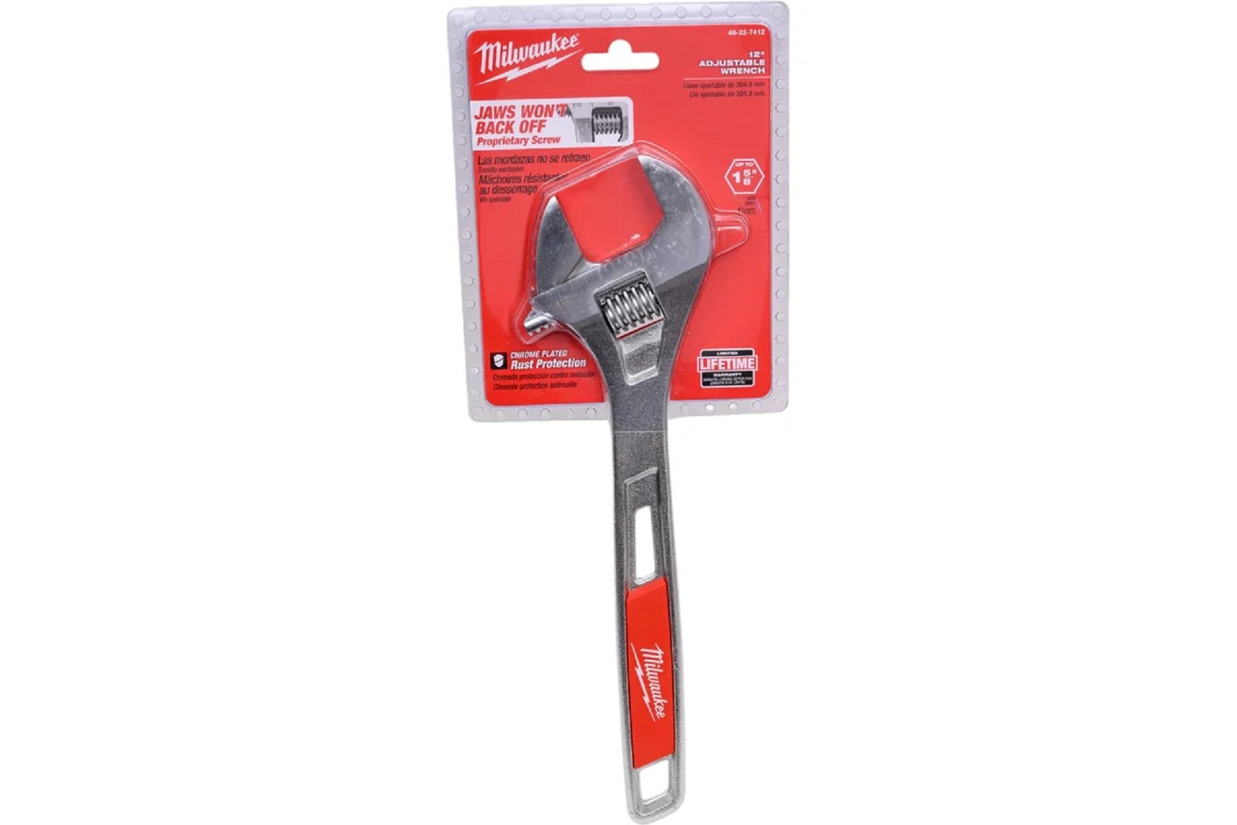 Разводной ключ 300мм Milwaukee 48227412, макс. расстояние между губками 42.5 мм
