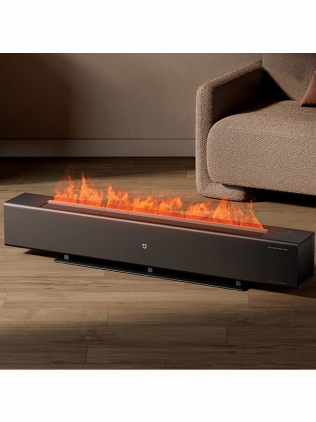 Обогреватели Xiaomi Умный электрический обогреватель Xiaomi Mijia Graphene Skirting Heater Faux Flame Edition (TJXDNQ06ZM)