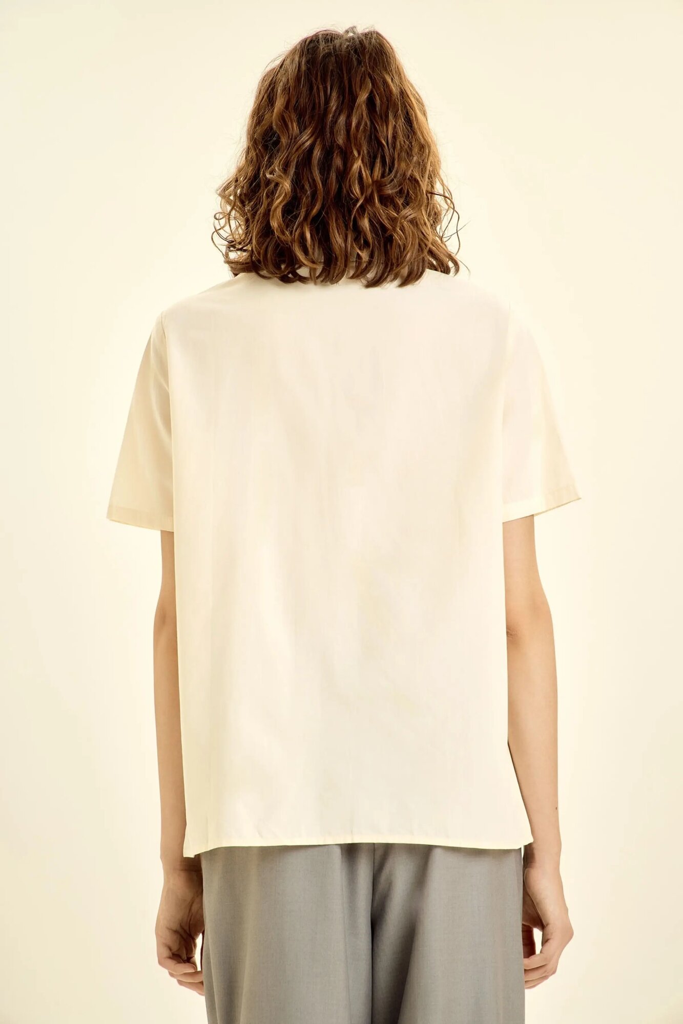 Рубашка Selfie, размер M, бежевый — фото 1