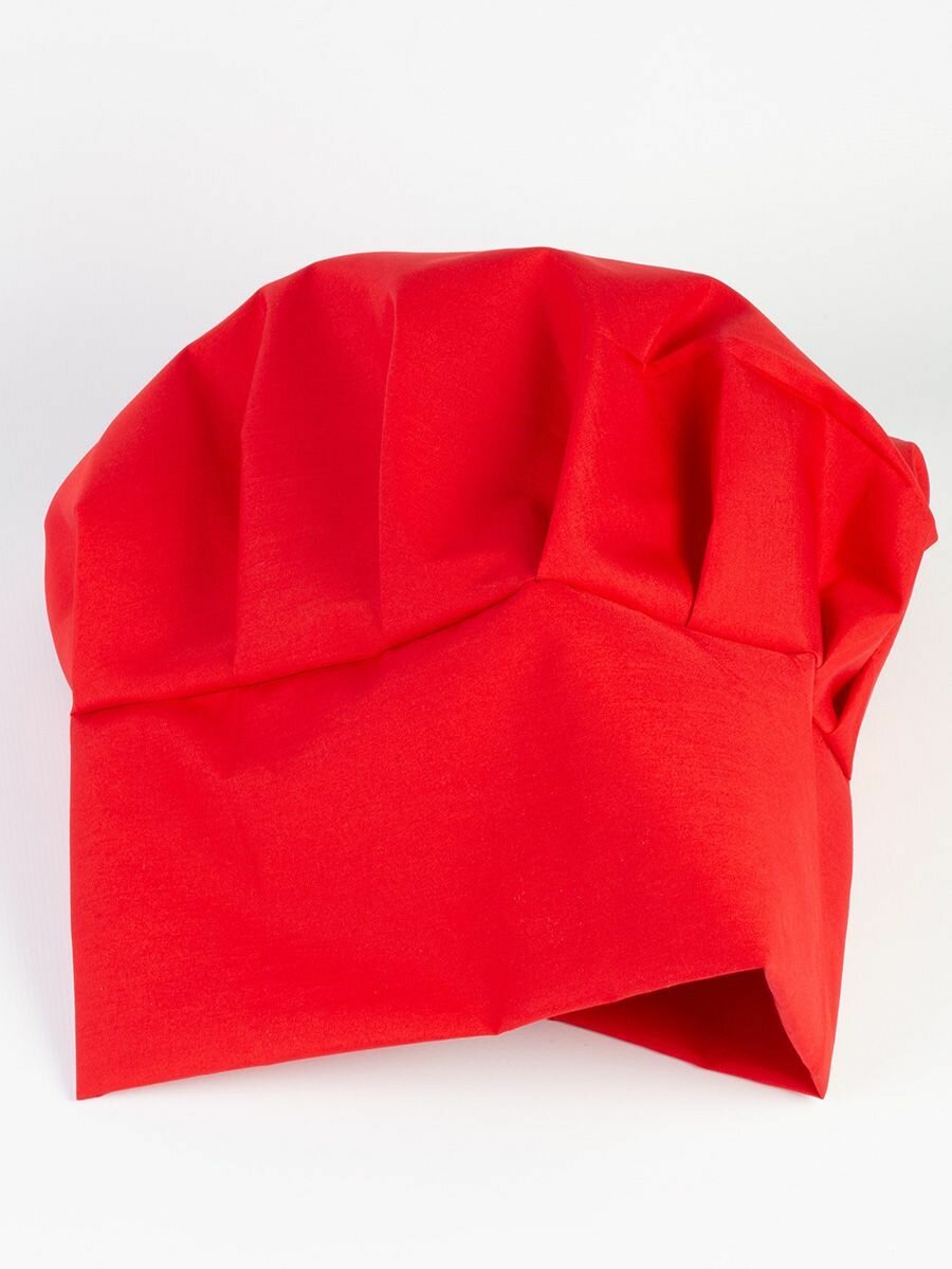 Поварской колпак красный — фото 1