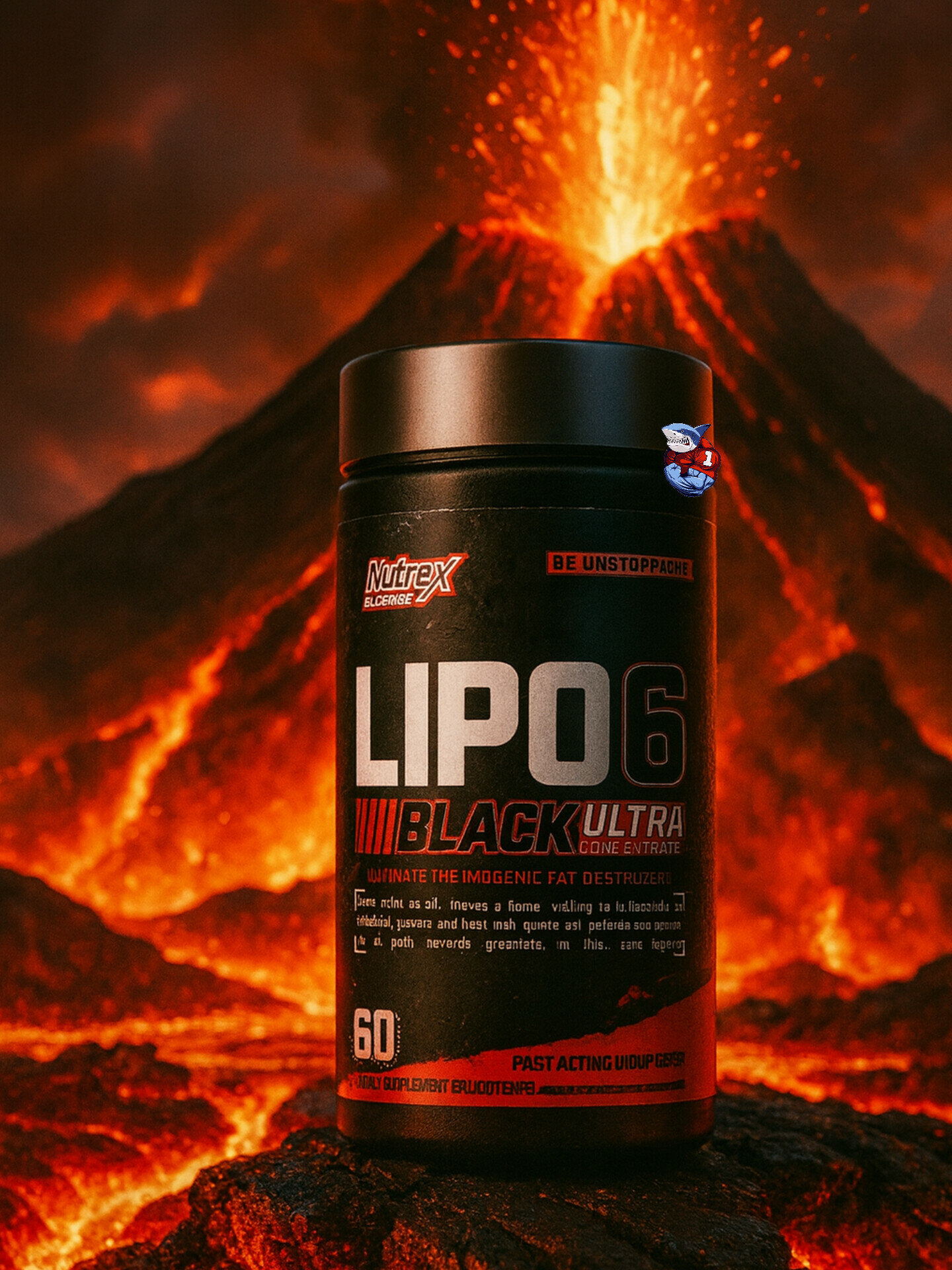Lipo 6 Ultra Concentrate от Nutrex. Липо 60 капсул сжигатель жира. — фото 1
