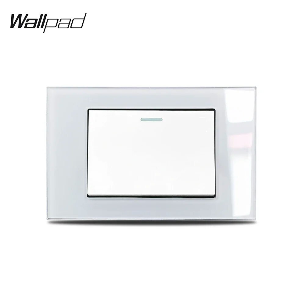 Переключатель Wallpad белый, 1 Gang Switch