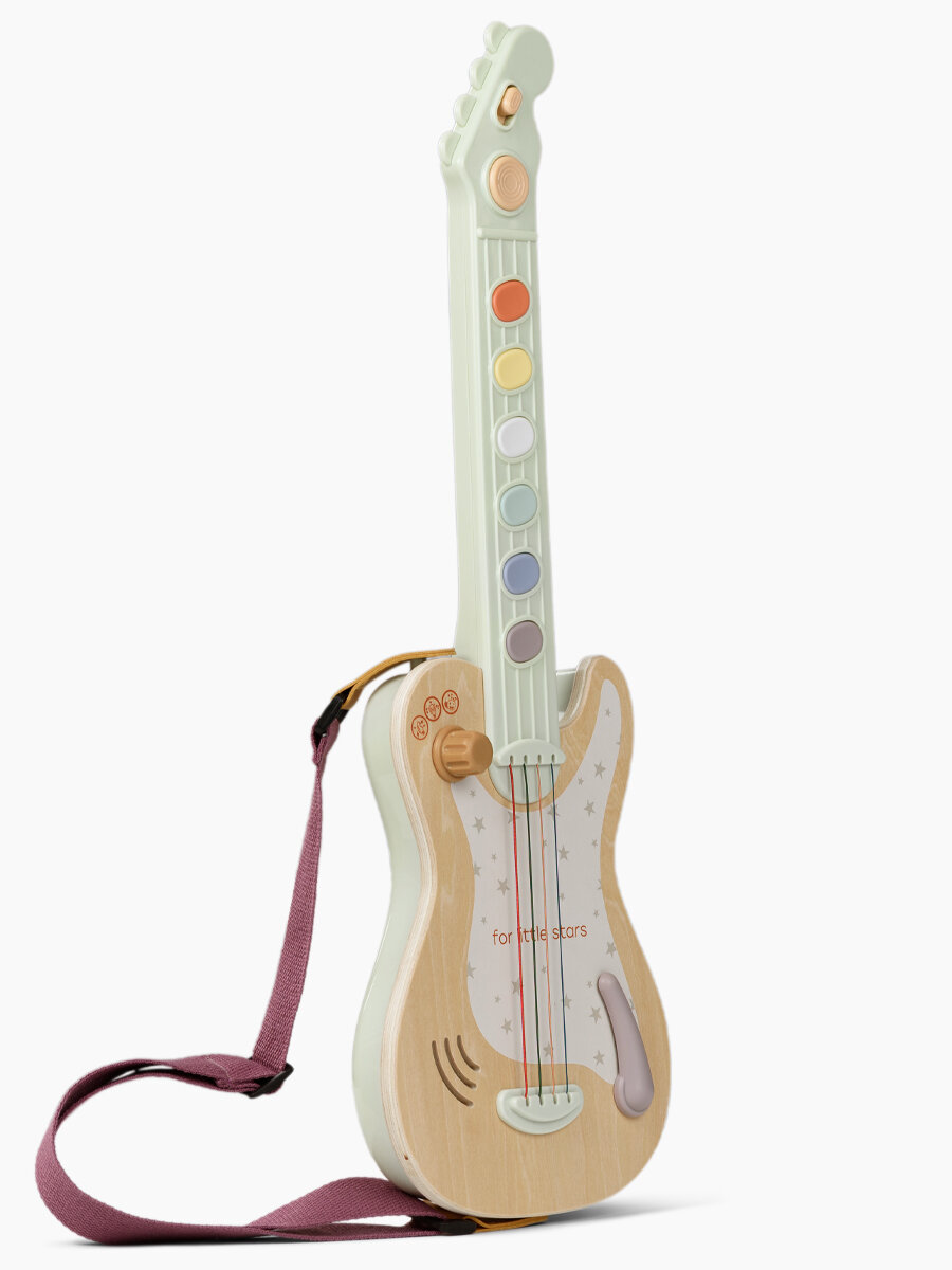 331997, Гитара детская музыкальная Happy Baby GUITAR STAR, развивающая игрушка для мальчика и девочки — фото 12