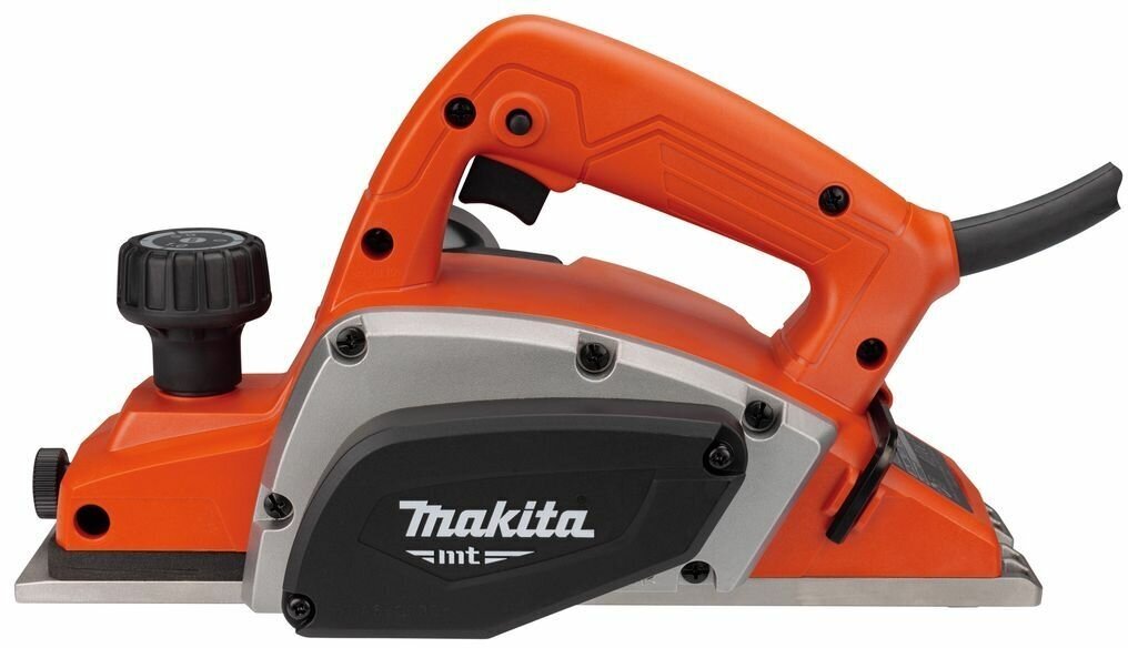 Рубанок Makita M1902 500Вт 16000об/мин 82мм стальная подошва выборка четверти подключение пылесоса