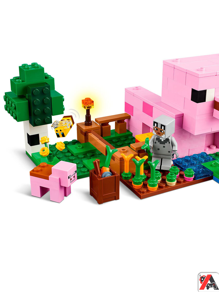 Конструктор Майнкрафт Домик для поросят — фото 1