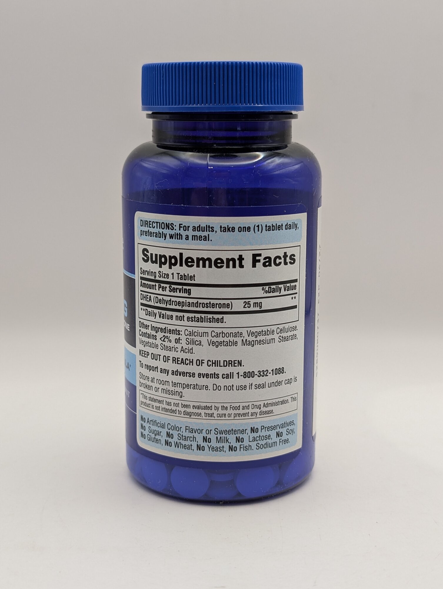 Puritans Pride DHEA 25mg, дгэа для баланса гормонов 100 Таблеток — фото 1