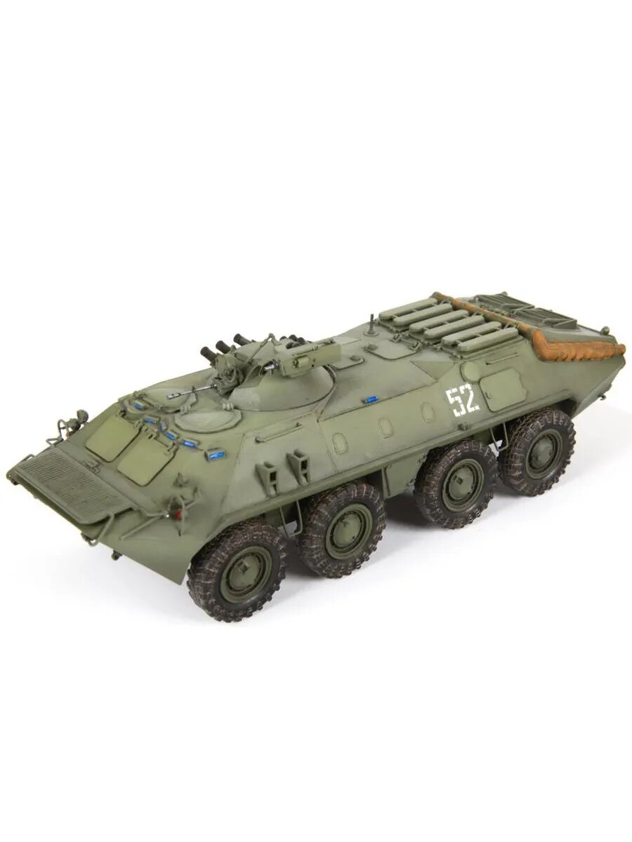 3587 Российский бронетранспортер БТР-70 с башней МА-7 — фото 1