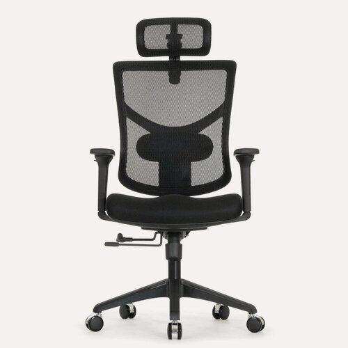 Изображение товара Кресло FALTO STAR OFFICE ERGO 3 (3D поясничный упор,3D подлокотник 5D подголов, сетка, ткань, черный)
