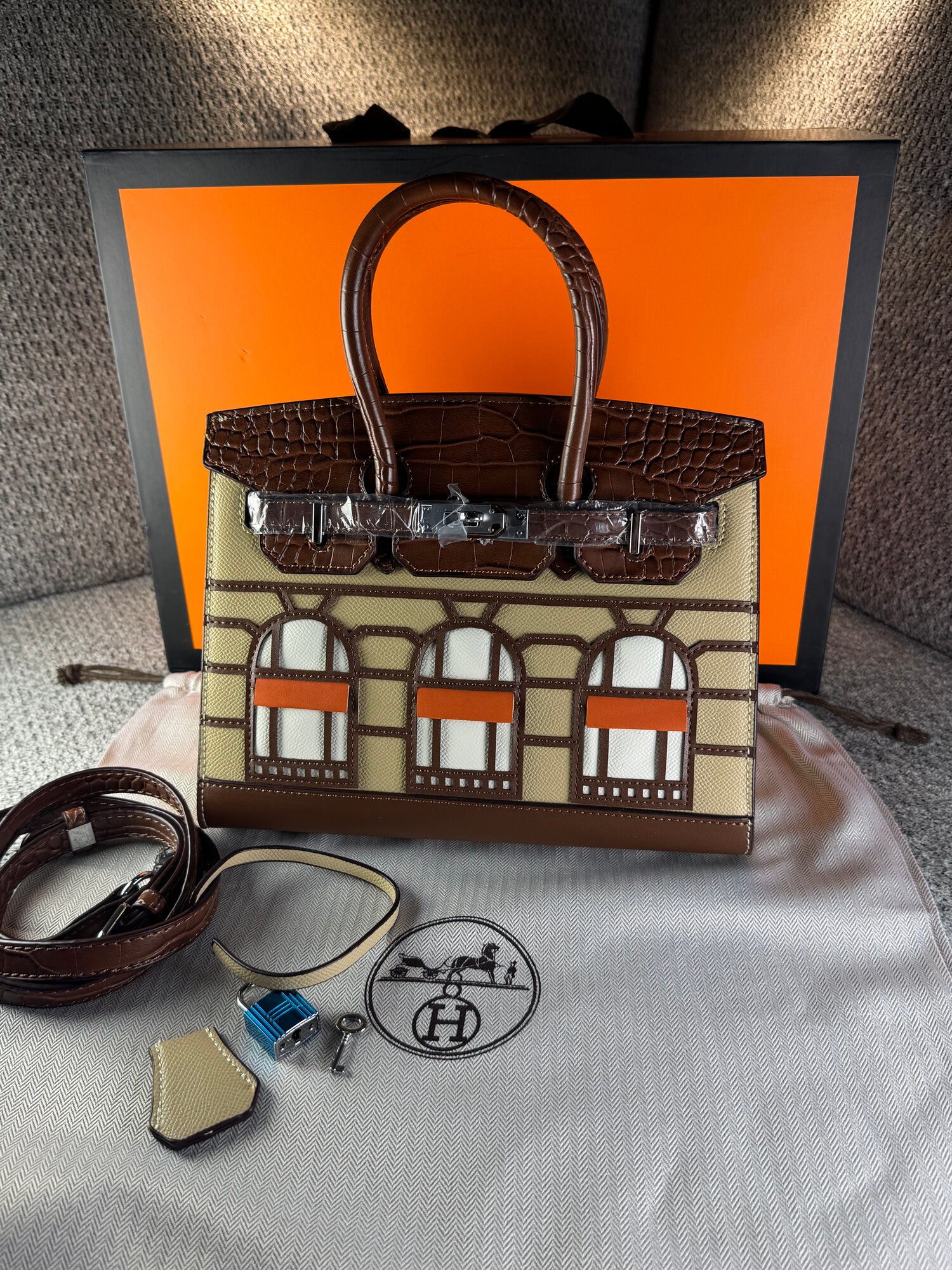 Сумка  HERMES FAUBORG