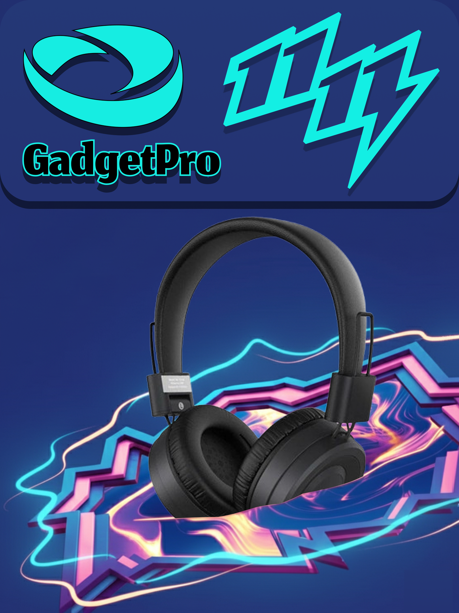 Беспроводные наушники Remax RB-725HB Pro: Bluetooth 5.3, Hi-Fi звук, с микрофоном, черные