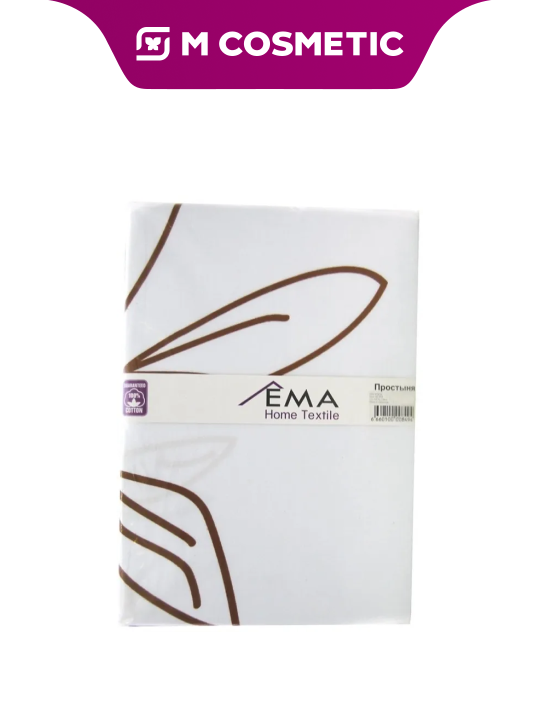 EMA Home Простыня, материал хлопок AD-0846, размер 240х230см