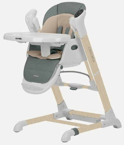 Изображение товара Стульчик для кормления Carrello Cascata Space Grey Wooden с рождения