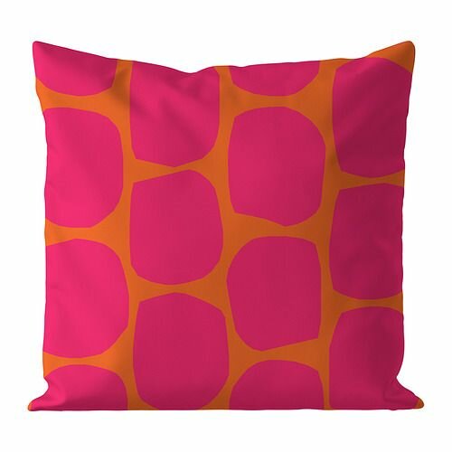 Чехол на подушку икеа GULLBERGSO, черно-белый, 50x50 см