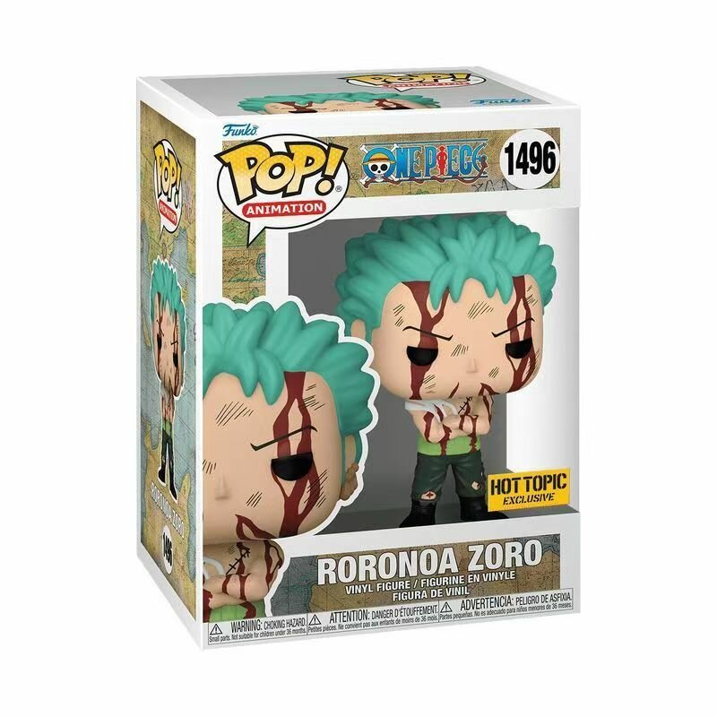 Funko Pop Ван Пис - Зоро "Ничего не случилось" лимитированный брелок