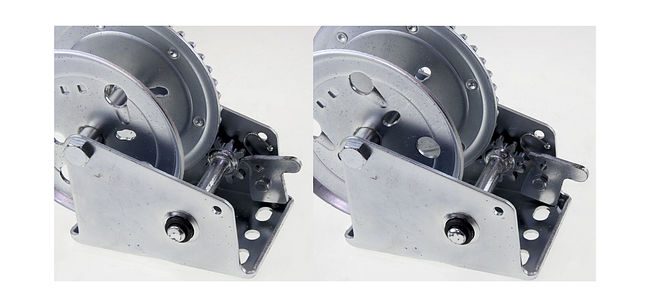 Лебедка для прицепа 1000 lbs (455 кг) (Москва) — фото 1