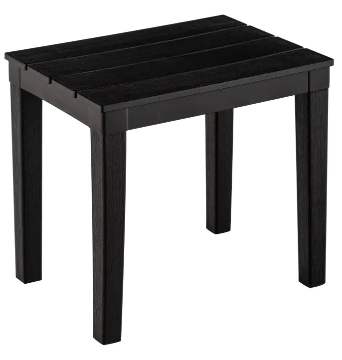 Столик для шезлонга "Прованс", пластиковый, 40х30х37 см, шоколад