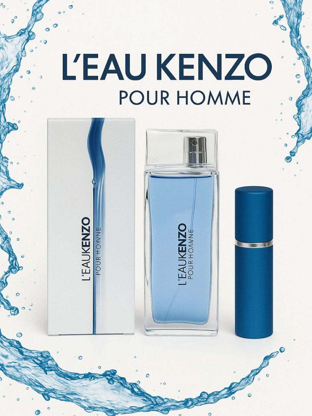 Kenzo L'Eau Pour Homme, France, 5 мл. Туалетная вода для мужчин