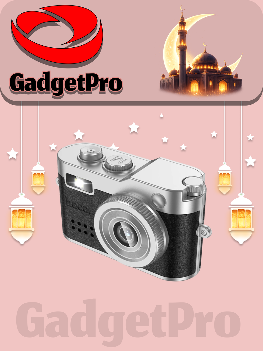 Миниатюрная цифровая камера HOCO DV210: компактная и надежная для фото и видеосъемки.