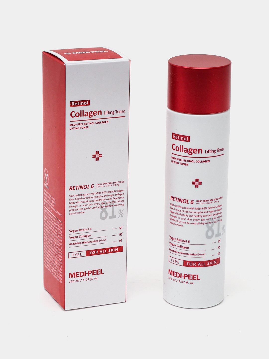 Антивозрастной тоник для лица Retinol Collagen Lifting Toner