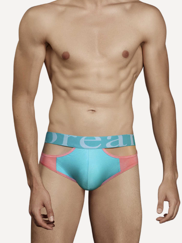 Изображение товара Мужские трусы джоки бирюзовые с розовыми вставками Doreanse 1214 XL (50)