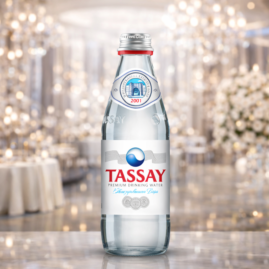 Минеральная вода TASSAY Premium, негазированная вода , 0,25 л