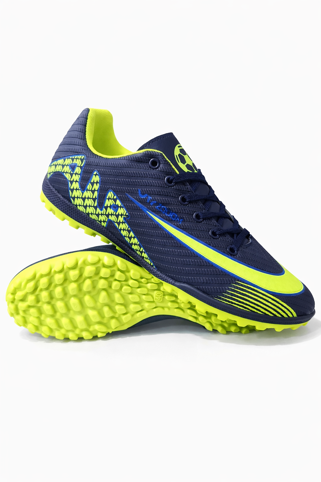 Бутсы  Football Boots (MG), размер 44, grey/green — фото 1