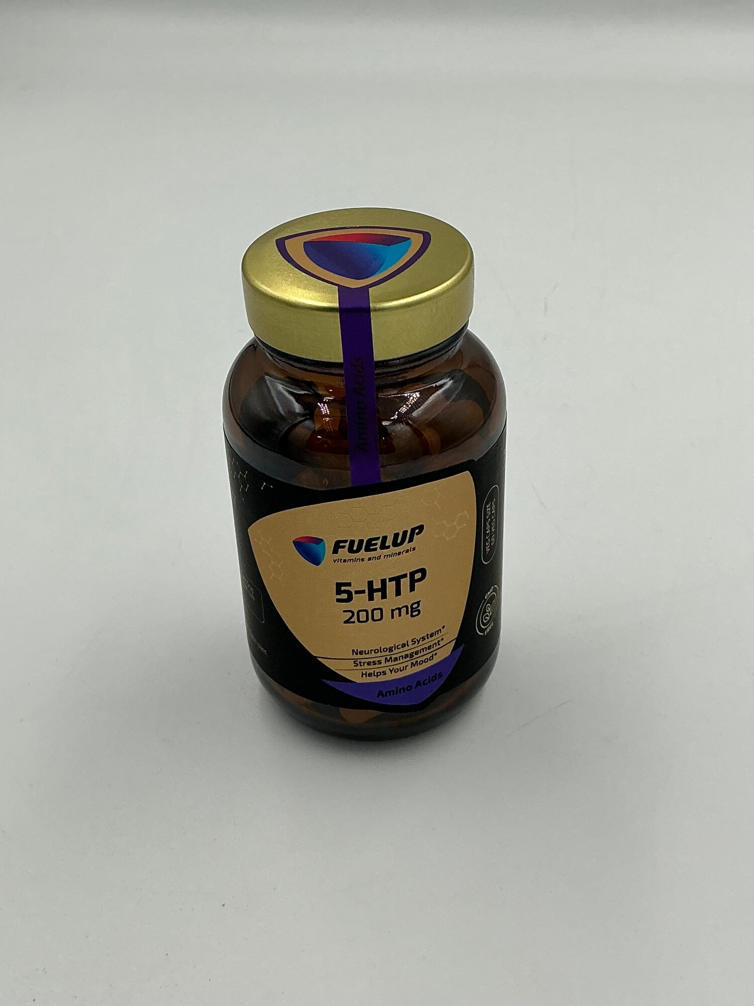 5-HTP (гидрокситриптофан) для здоровья нервной системы FUELUP 60 таблеток, 200мг