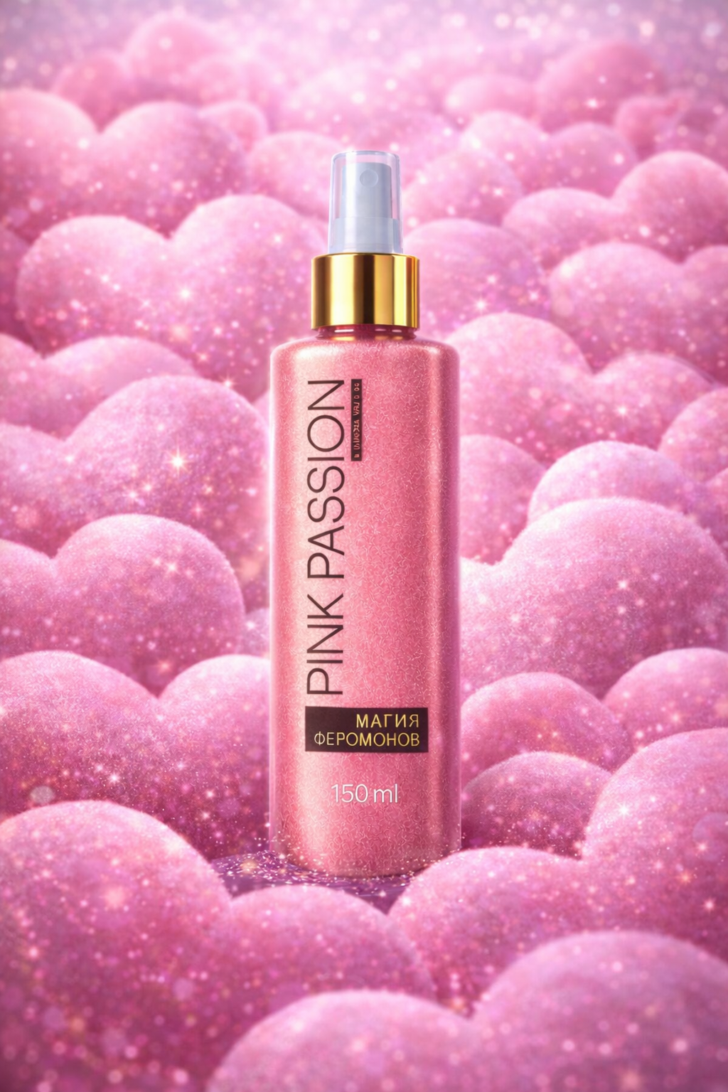 Линия средств по уходу за телом "Pink Passion": спрей, скраб, лосьон, гель