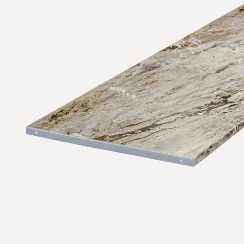 Изображение товара Столешница для кухни Скиф 65х60x2,6см с торцевыми планками. Цвет - Версаль