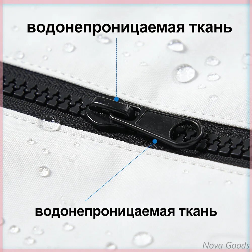 Сумка для роликов с розовым цветом, для коньков и роликов, с внутренним карманом, размер 42x42x20 см — фото 1