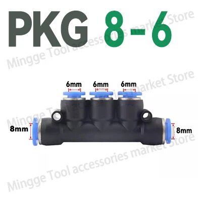Пневматический быстросъемный соединитель PZA PK PKG