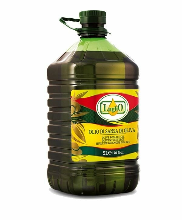 Масло LugliO оливковое Olio di Sansa di Oliva (C92) /пэт/ 5л