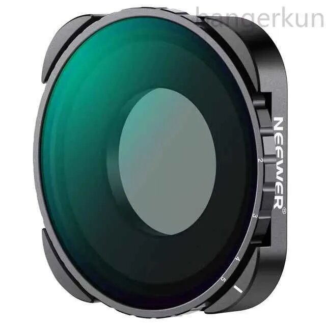 Нейтральный (ND) светофильтр переменный для GoPro 9 10 11 12 13, ND4-ND32, алюминий