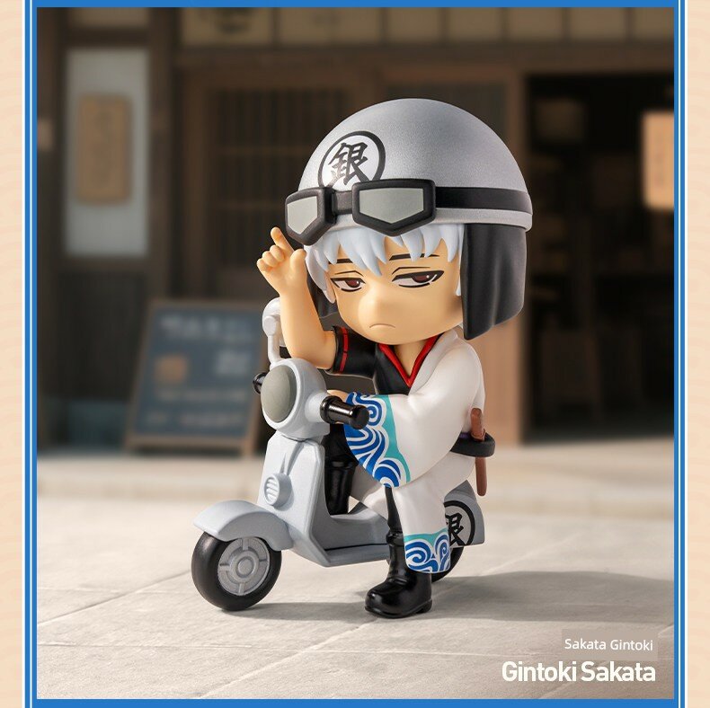 Фигурка POPMART Gintama Yorozuya Series Blind Box Gintoki Sakata, новая запечатанная, коллекционная игрушка