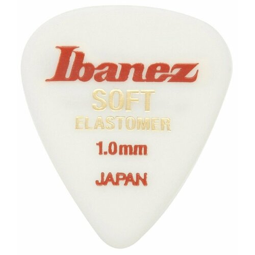 фото Ibanez el14st10 flat pick elastomer медиатор, толщина 1 мм