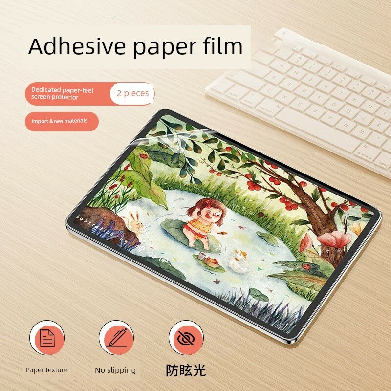 Vivo Pad6 Pro 2-шт. магнитная пленка под бумагу для письма и рисования, в комплекте инструменты