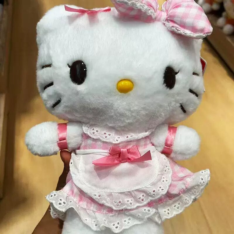 Минисо серия Baby Hugging Friends Meimei Hello Kitty милая мультяшная плюшевая игрушка мишка