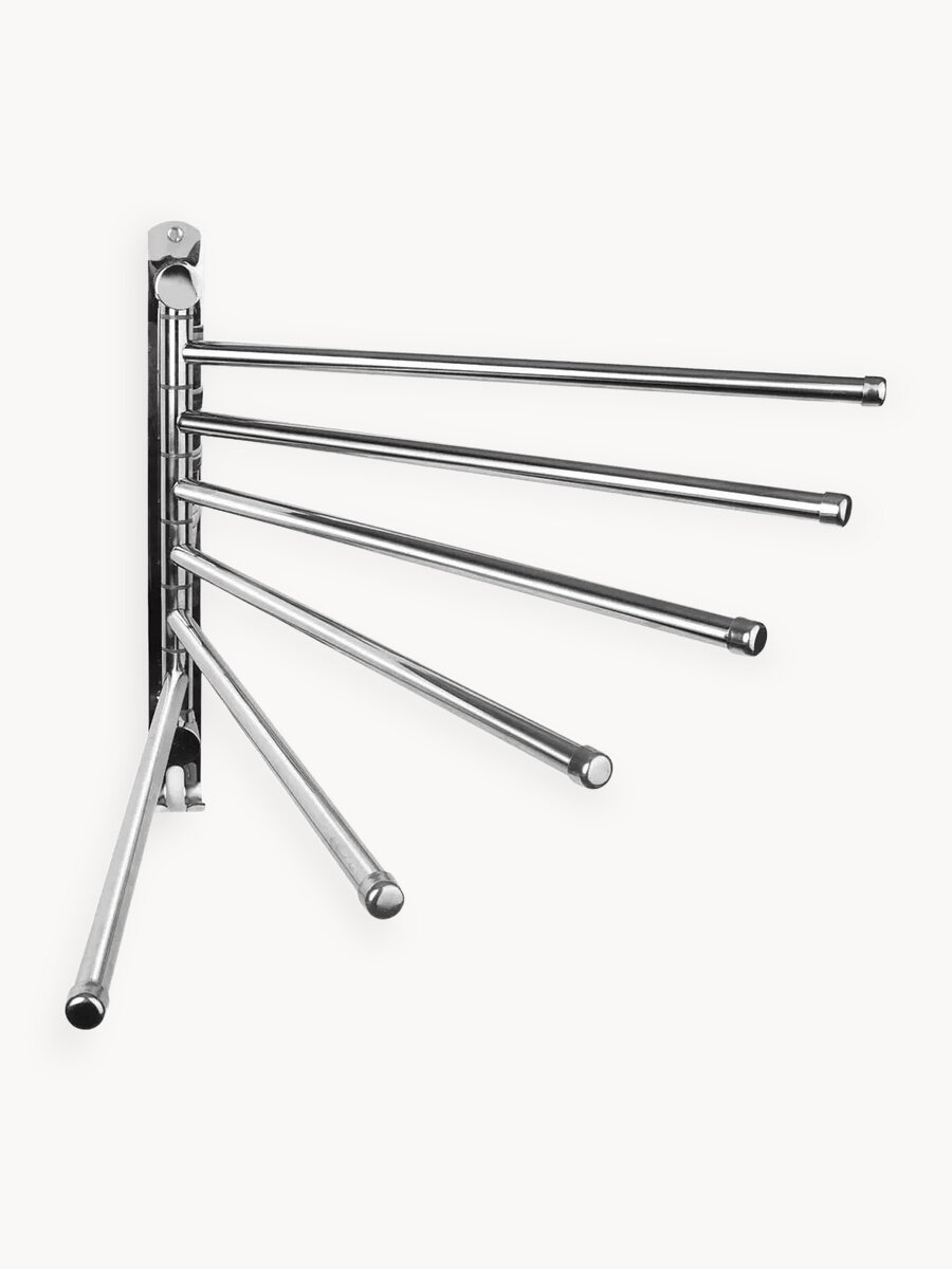 Держатель для полотенец Potato, нержавеющая сталь, хромированный, поворотный