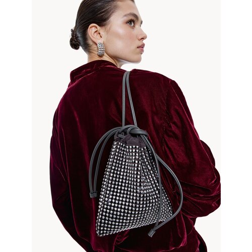 Сумка кросс-боди Sela, серебристый